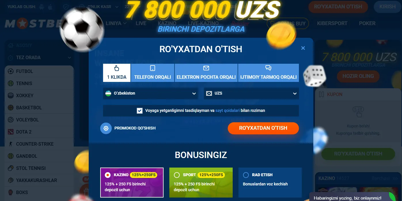 Mostbet kirish akkaunt xavfsizligi va ikki faktorli autentifikatsiya